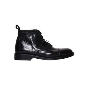 Green George Black High Ankle Boot - NWT